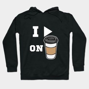 i run on coffee Hoodie